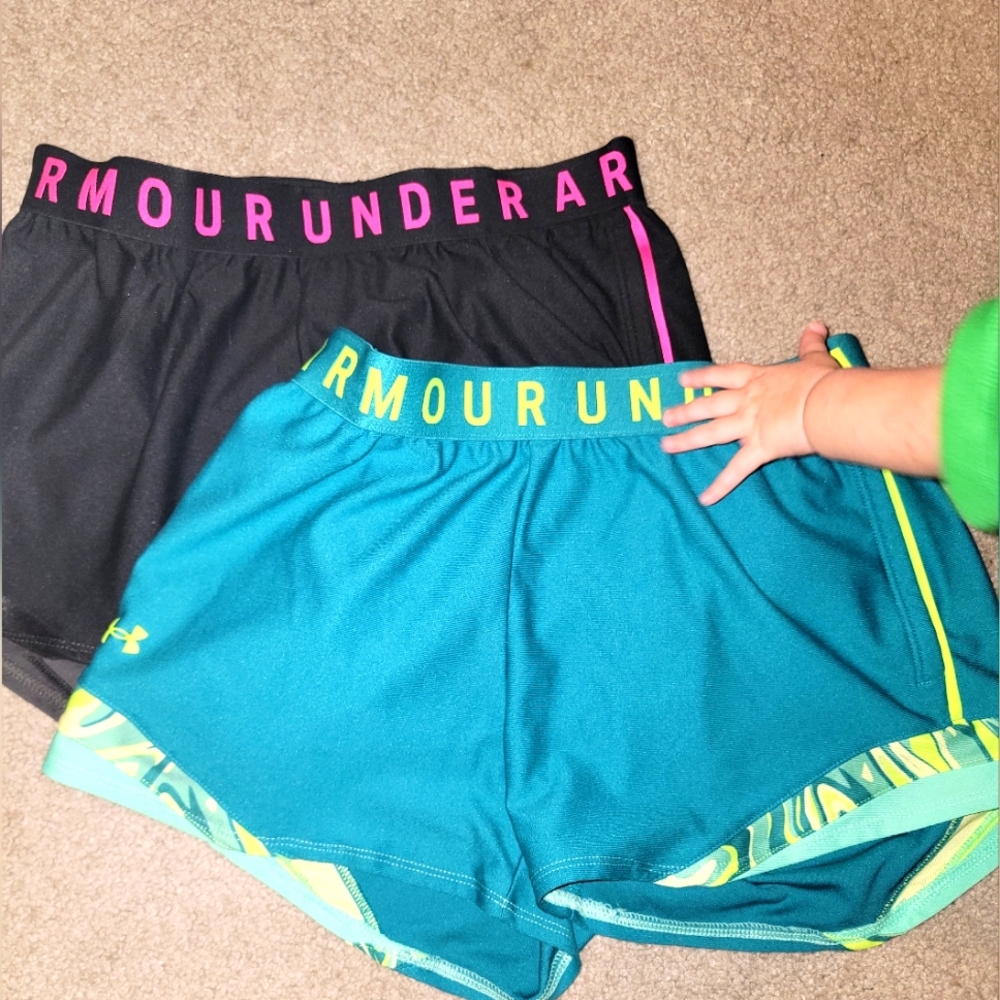 NWOT* 2 pairs Under Armour shorts